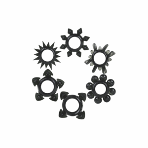 Tower Of Power - Cockring Set - 6 Stukken