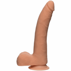 D Slim - Realistische ULTRASKYN Dildo met Ballen - 2 Stukken
