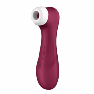 Pro 2 Generatie 3 - Double Air Pulse Vibrator - Liquid Air en Connect App - Wijnrood