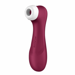 Pro 2 Generatie 3 - Double Air Pulse Vibrator - Liquid Air - Wijnrood
