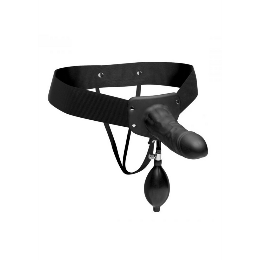 Pumper - Opblaasbare Hollow Strap-On - Afbeelding 3