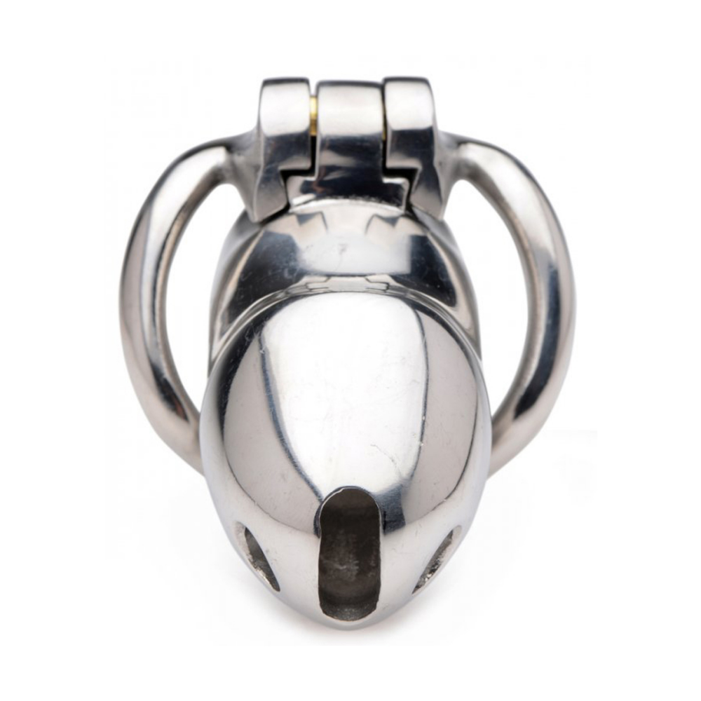 Rikers 24-7 - RVS Locking Chastity Cage - Afbeelding 3