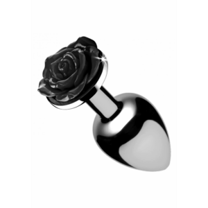 Zwarte Roos - Butt Plug - Klein