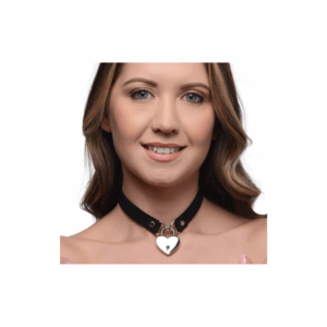 Lock-It - Choker met Hart Slot en Sleutel