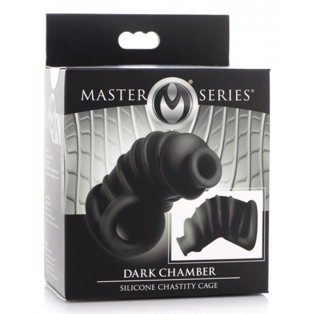 Donkere Kamer - Silicone Chastity Cage - Afbeelding 2