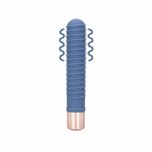 Geribbelde Mini Vibrator - Blue Horizon