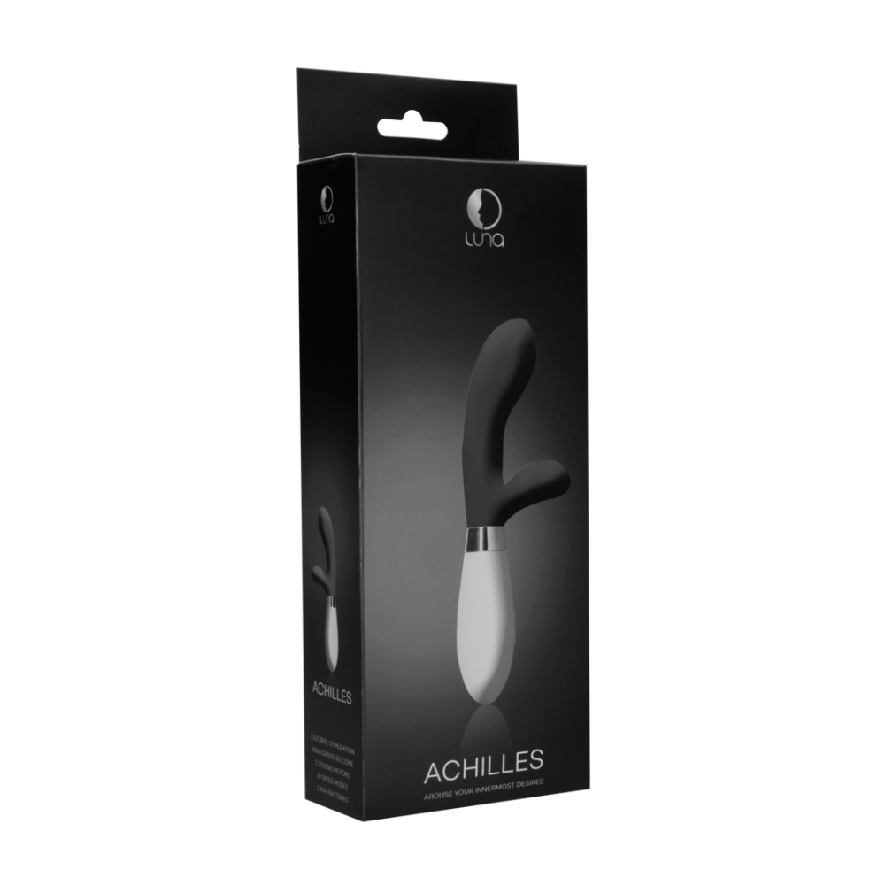 Achilles - Clitorale Stimulator en Vibrator - Zwart - Afbeelding 2