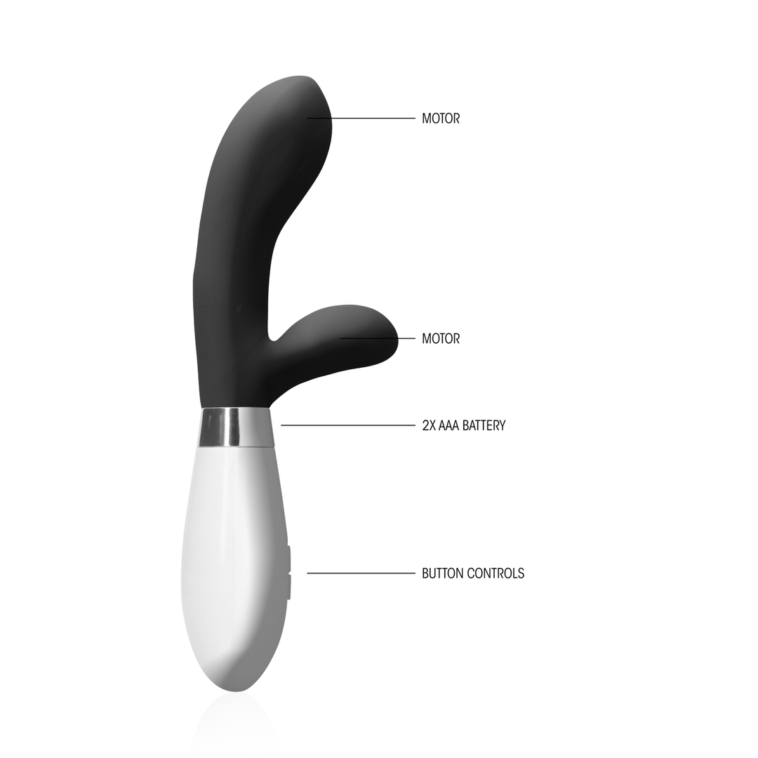 Achilles - Clitorale Stimulator en Vibrator - Zwart - Afbeelding 3