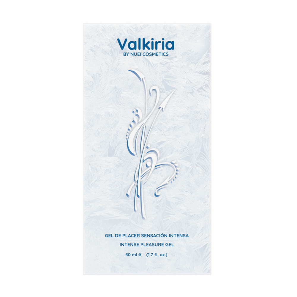 Valkiria Intense Pleasure Gel met Koelend Effect - 1,7 fl oz / 50 ml - Afbeelding 2