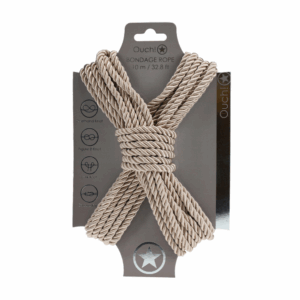 Polyester Bondage Touw - 10 m / 32,8 ft - Goud