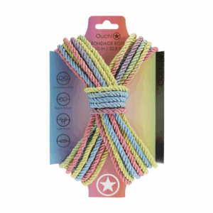 Polyester Bondage Touw - 10 m - Multicolor Pastel