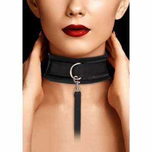 Velvet Verstelbare Halsband met Lijn