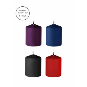 Tease Candles - Mix - 4 Stuks - Multicolor