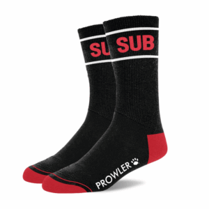 Sub Sokken - Zwart/Rood
