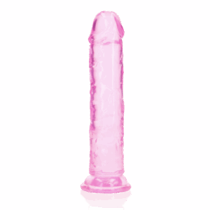 Rechtdoor Realistisch Dildo met Zuignap - 20 cm / 8''