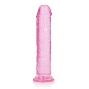 Rechtdoorgaande Realistische Dildo met Zuignap - 9'' / 23