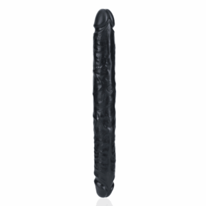 Slim Double Ended Dong 12 / 30,5 cm - Zwart