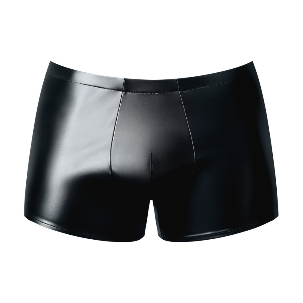 Short Pouch Wetlook - XL - Negro - Afbeelding 3