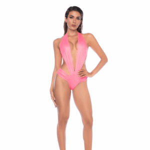 Body - S/M - Look Húmedo Rosa