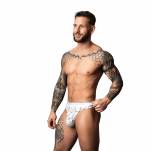Tanga - L/XL - Mármol Blanco
