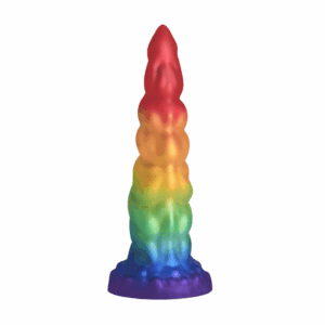 Magic Rider - Dildo de Silicona Unicornio - Arcoíris