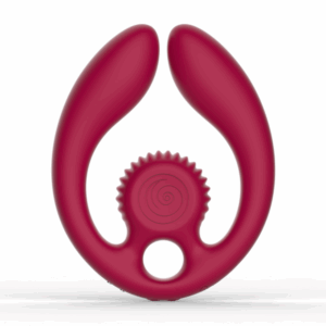 GIZI Duo - Estimulador Doble para Parejas - Burdeos